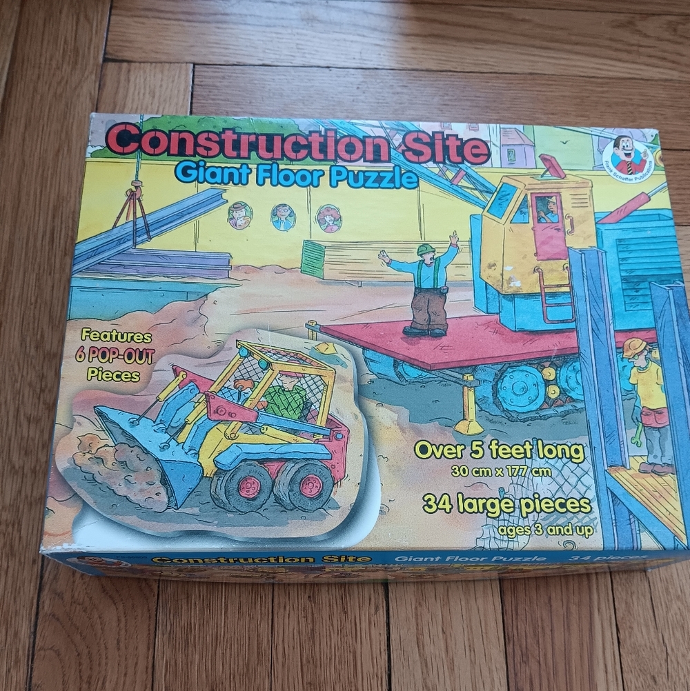Construction Site Floor Puzzle - Picture 8 of 16